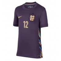 Camisa de Futebol Inglaterra Kieran Trippier #12 Equipamento Secundário Mulheres Europeu 2024 Manga Curta